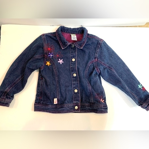 Girls Gymboree Jean Jacket Sz 5 - Picture 1 of 4